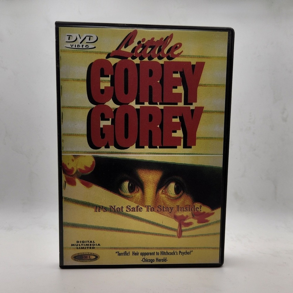 Little Corey Gorey DVD 1993 Rare 90s‎ Cult Horror Comedy DML Digital Multimedia